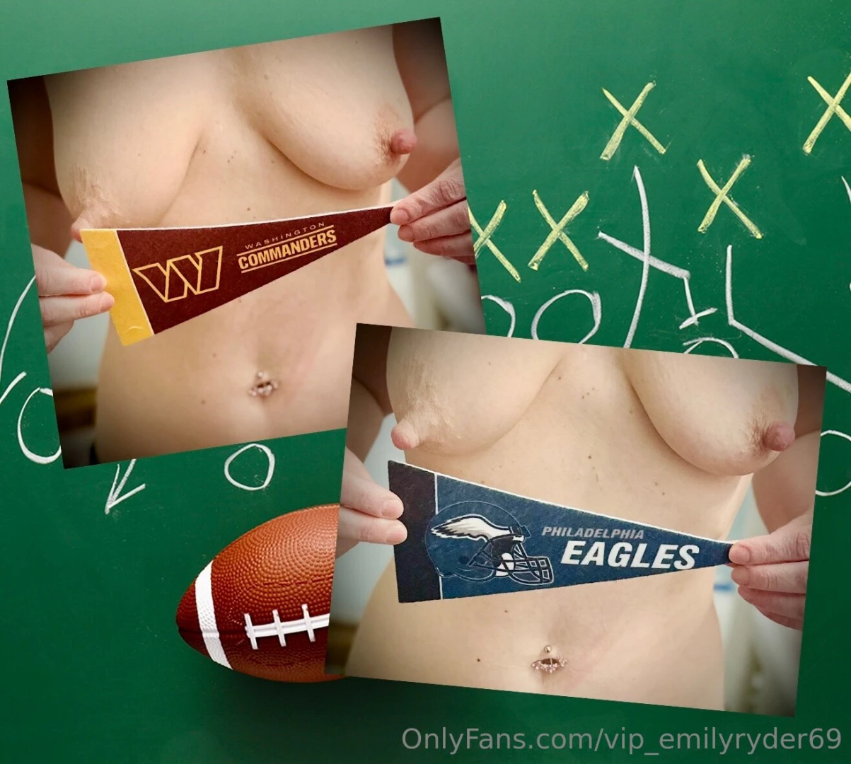 Who ya got tomorrow titties4touchdowns 