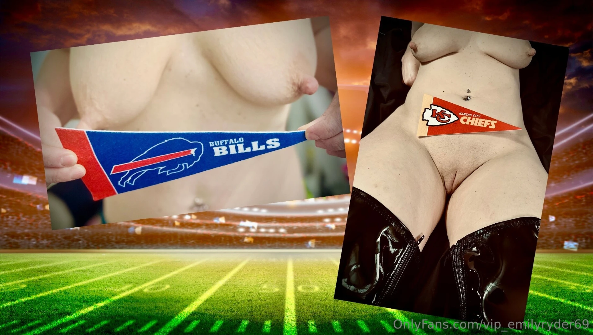 Who ya got today titties4touchdowns 