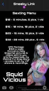 New menus being released part 1