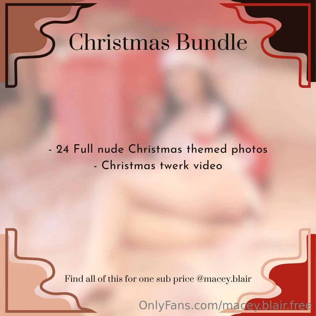 Christmas bundle 10 - 24 full nude christmas themed photos - christmas 