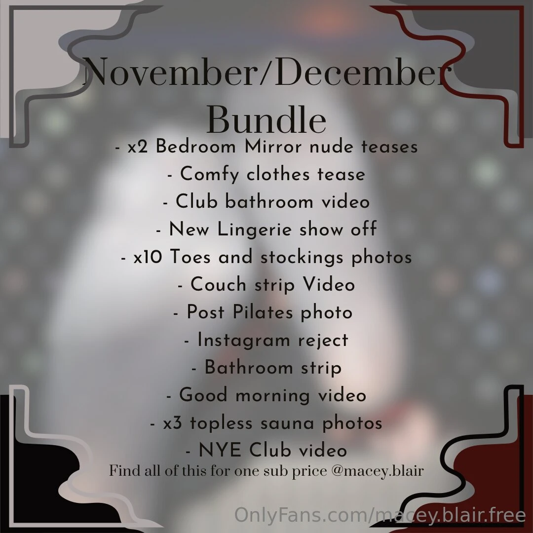 November amp december content bundle 40 - x2 bedroom mirror nude 