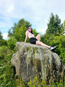 Got my tits out in the wild today part 1