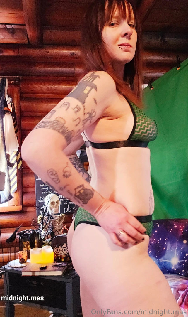 Me in green lingerie part 3 
