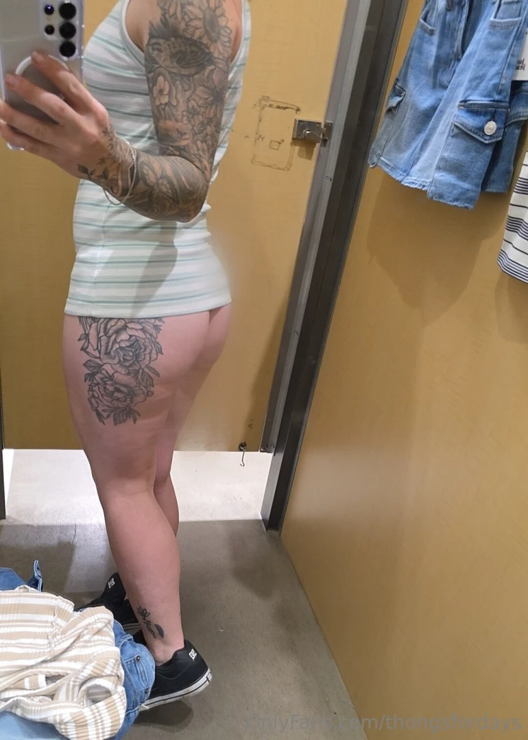 Cheeky changing room pic 