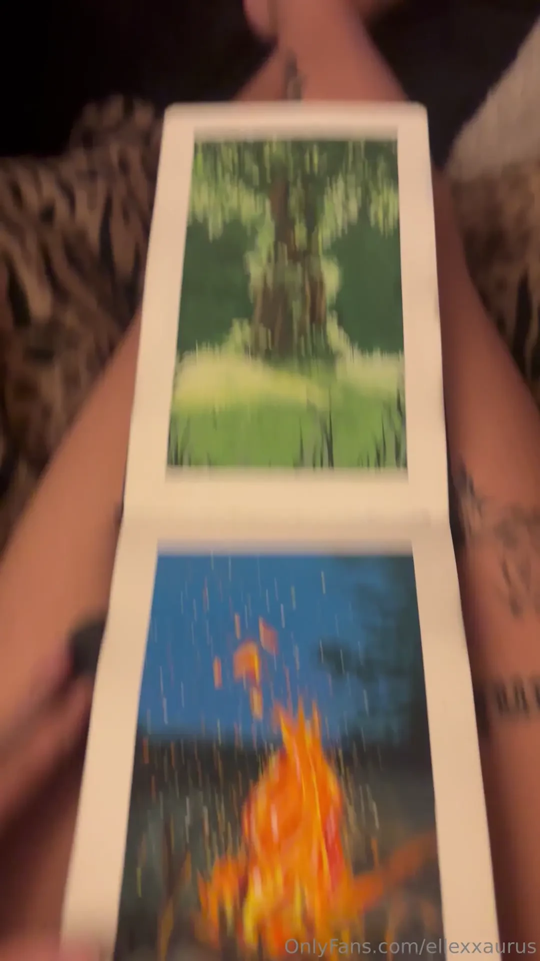 Just a little flip through my painting sketchbook sorry if you don t 