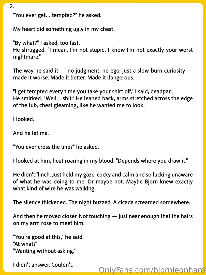 Steam doesn t lie a summer night a whirlpool and bjorn by jamie so 