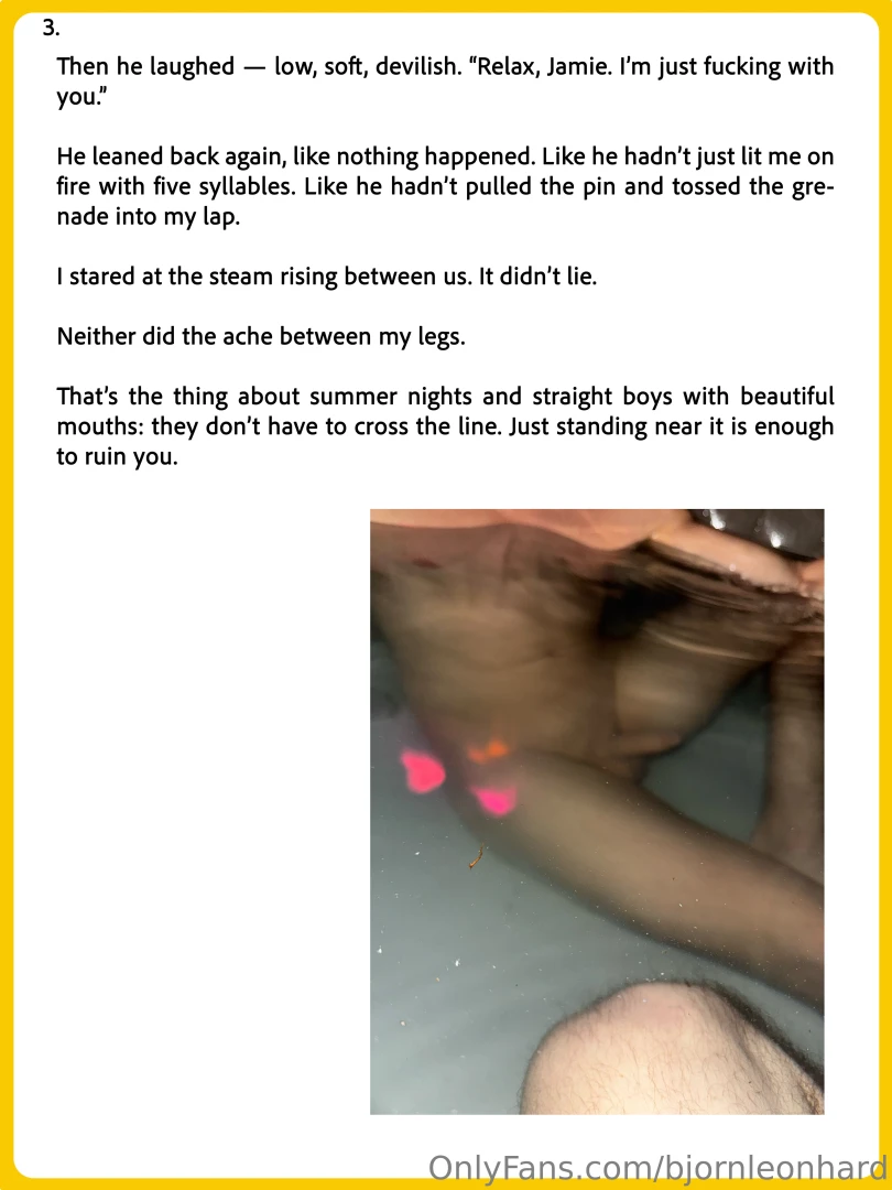 Steam doesn t lie a summer night a whirlpool and bjorn by jamie so part 3 