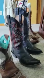 Do you like my boot selection