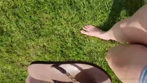 Do you like to walk barefoot in the grass