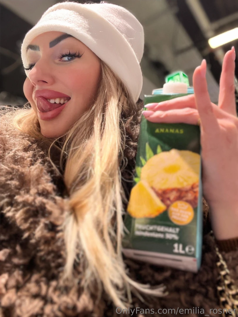 Ich hab gerade ananassaft f r dich gekauft bis gleich 