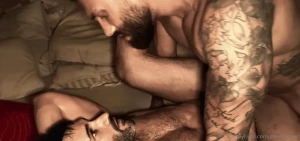 Part two of the orgy 39 mins of nonstop use they flipped me fucked me