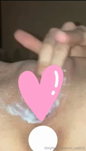 Double cream drop 1 pink dildo play i m sitting up fucking myself nice