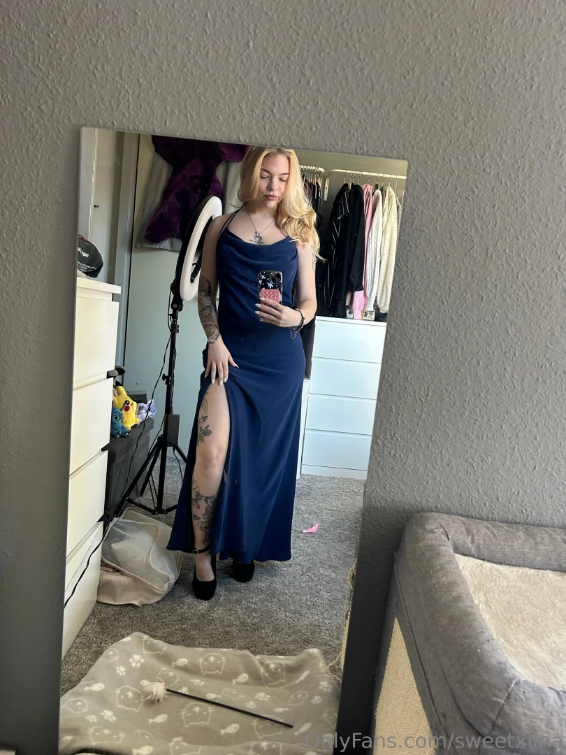 Wie findest du das kleid an mir 