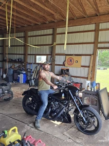 Don t mind my dirty pole barn but was able to go for a ride today and