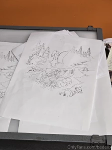 Little teaser of my new sleeve tattoo concept we are starting shortly