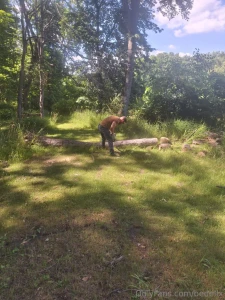 Had to go down to the river today and cut up some trees for a family