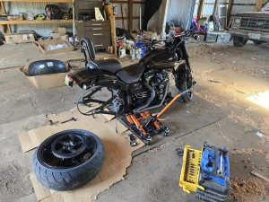 New larger tire came in today got the wheel removed and have to drop part 1