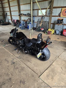New rear tire installed part 1