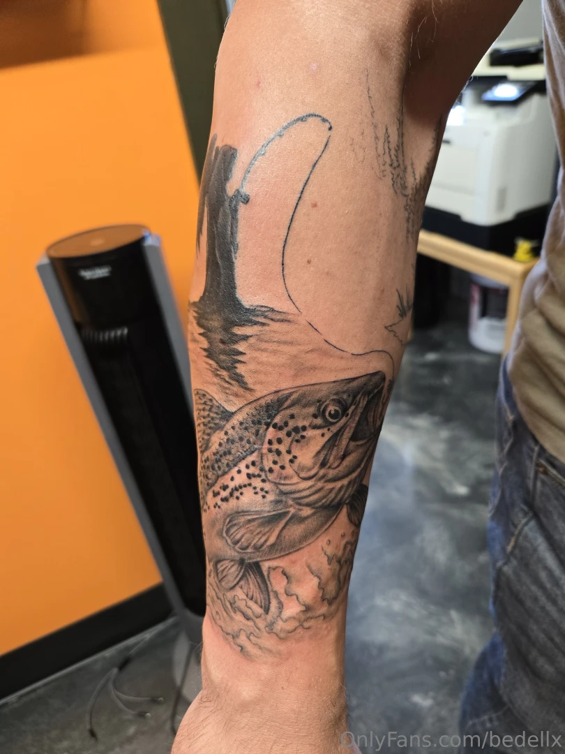 Session complete looks like 2 more sessions to complete the lower arm 