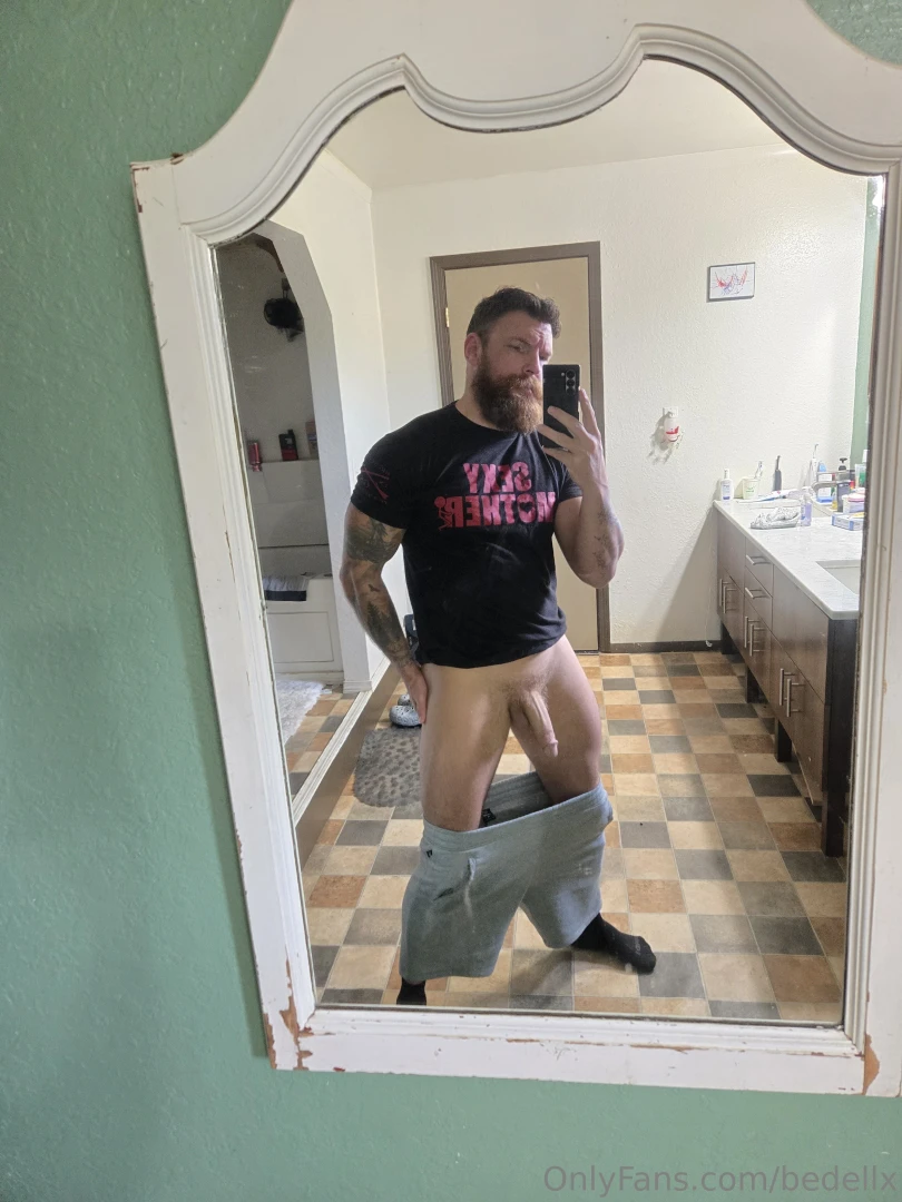 Just got finished taking a swim putting on some fresh clothes 