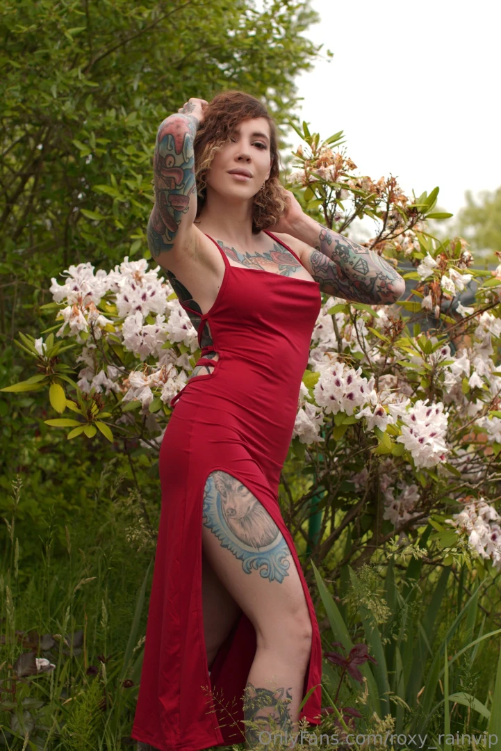 Thousands of my kisses for you do you like my dress 