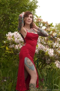 Thousands of my kisses for you do you like my dress
