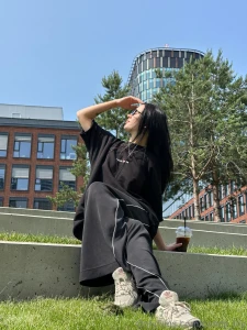 Coffee sun and main character energy