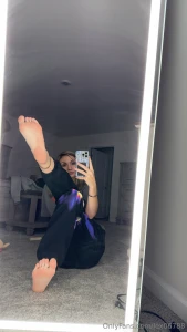 Posing with my bare soles as always part 2