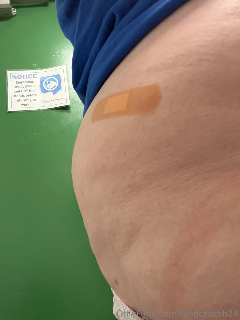 Got a steroid shot the other day and didn t even get a cute bandaid 