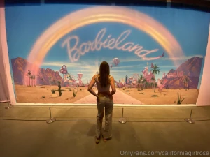 Kissed spider-man and entered barbie land