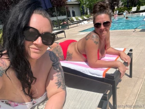 My bestie ready4funl and i are back together who wants some girl on