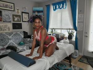 Slippery oil christmas shoot what you get 4 minutes worth of hot part 5