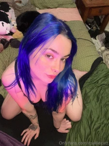 But a girl on her knees