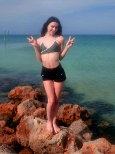 I am so happy that summer is almost here i love going to the beach the part 6