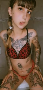 Biting my lips because i m horny for you