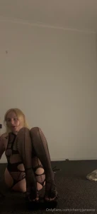 Fishnet bodysuit making a cumback part 2