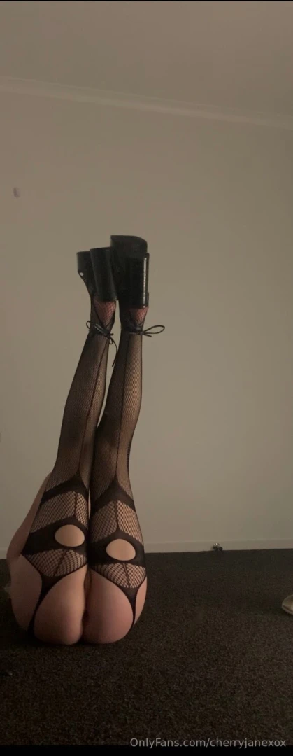 Fishnet bodysuit making a cumback part 1 