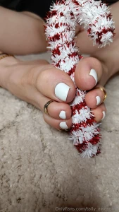 Lovely little christmass gift for you guys enjoy my toes hope you re part 9