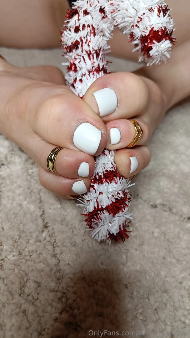 Lovely little christmass gift for you guys enjoy my toes hope you re part 10 