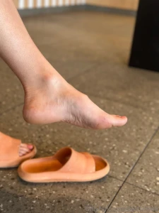 Just felt like waving them around waiting for my order he turned