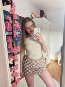 A gamer girl in her room part 1