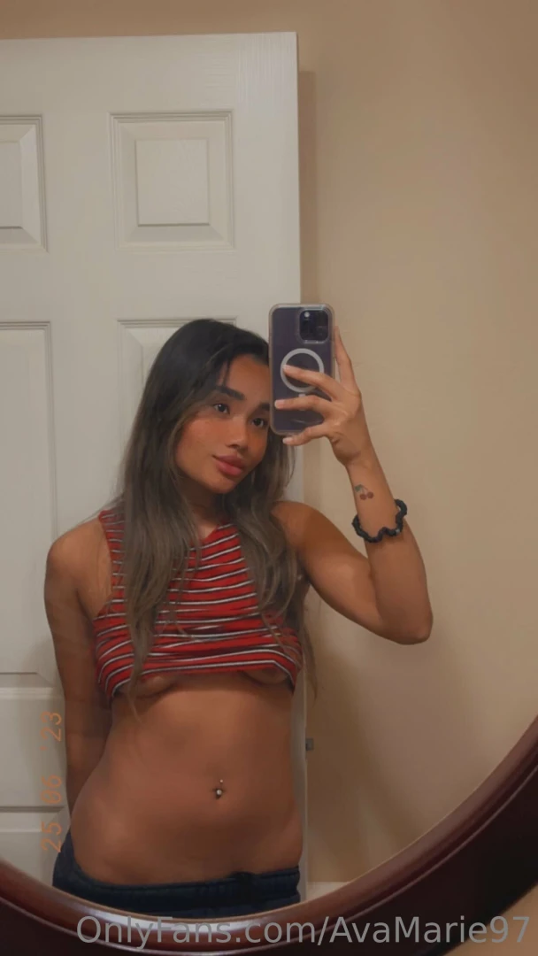 My shirt s sliding off again guess you ll have to hold it 
