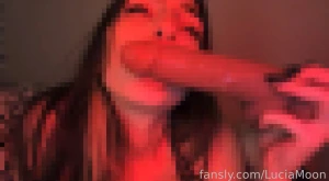 Pov your goth gf gets real quiet once her mouth s full soft moans wet