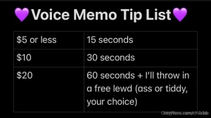We re so back voice memo monday baby send your requests today and i ll