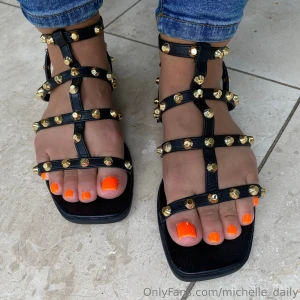 Studded sandals just hit different- am i right