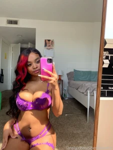 Do you think purple looks good on me fyp ebony porn sexy horny