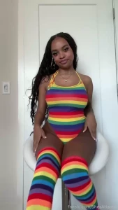 Interested in tasting the rainbow fyp petite cute lingerie sexy feet