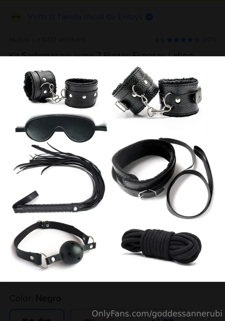 I need your help to make my darkest fantasies come true this 7-piece 