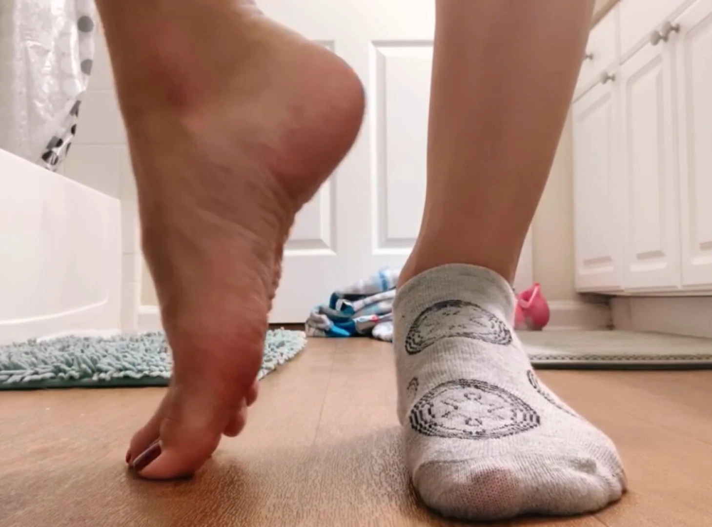 My feet get touchy after a long day 