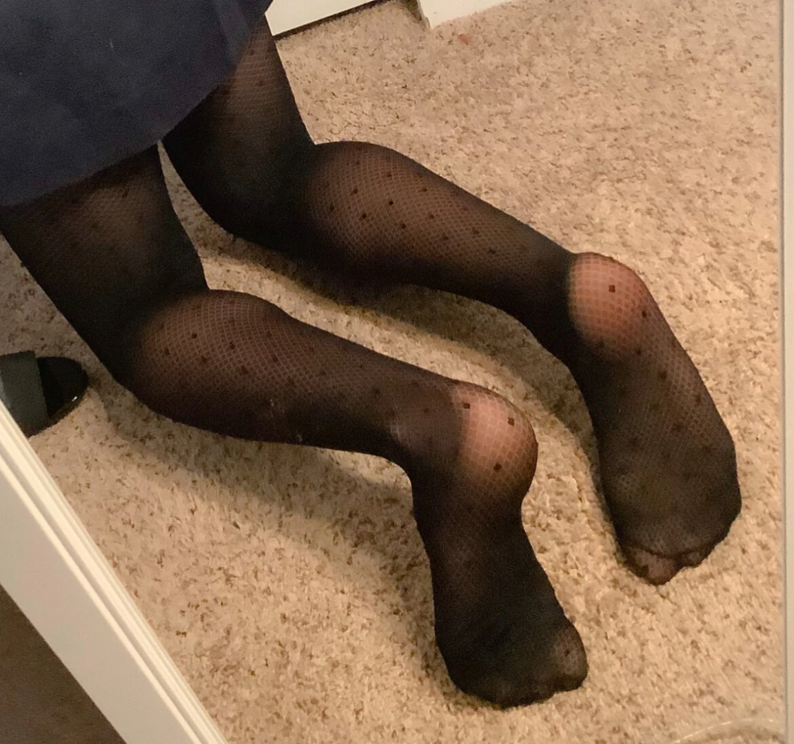 Home from work would love for you to finish on my stockings 